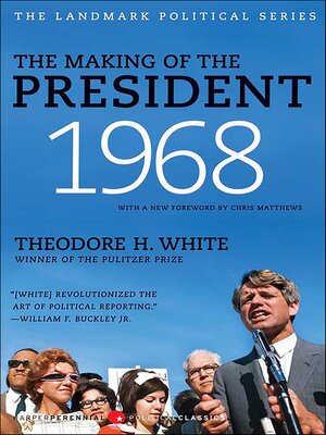 cover image of The Making of the President, 1968